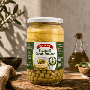 Bezelyeli Çanak Enginar (160 Gr Bezelye)